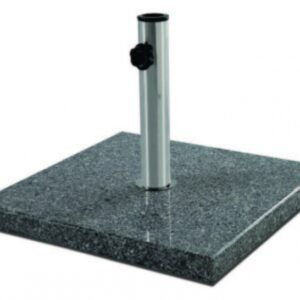 Base p/ Ombrellone Granito/Aço Inox 26KG