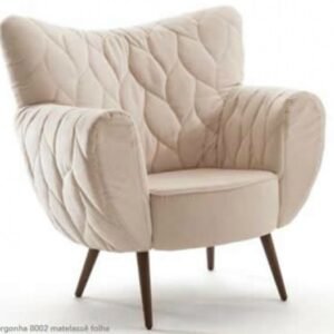Poltrona Borgonha matelassê 8002