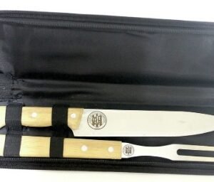 Kit Garfo e Faca com Estojo (Times)