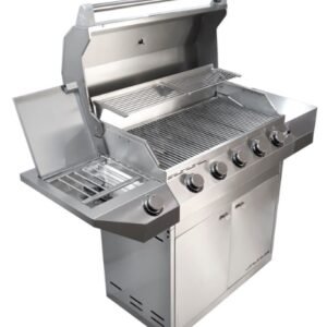 CHURRASQUEIRA ARMÁRIO A GÁS A5F + FOGÃO LATERAL